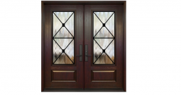 Double entry door(75% size Manchester wrought iron design)