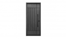 Single door(OAK woodgrain fiberglass exterior door) -FG20F