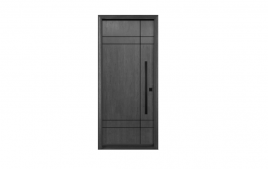 Single door(OAK Woodgrain Fiberglass Exterior Door)- FG20N