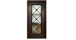 Single entry door( full size Manchester wrought iron design)