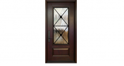 Single entry door(75% size Manchester wrought iron design)