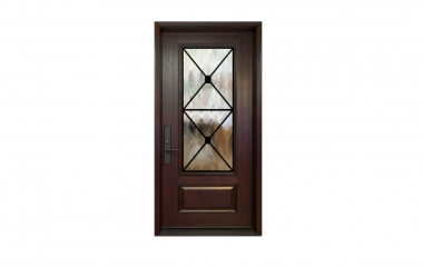 Single entry door(75% size Manchester wrought iron design)